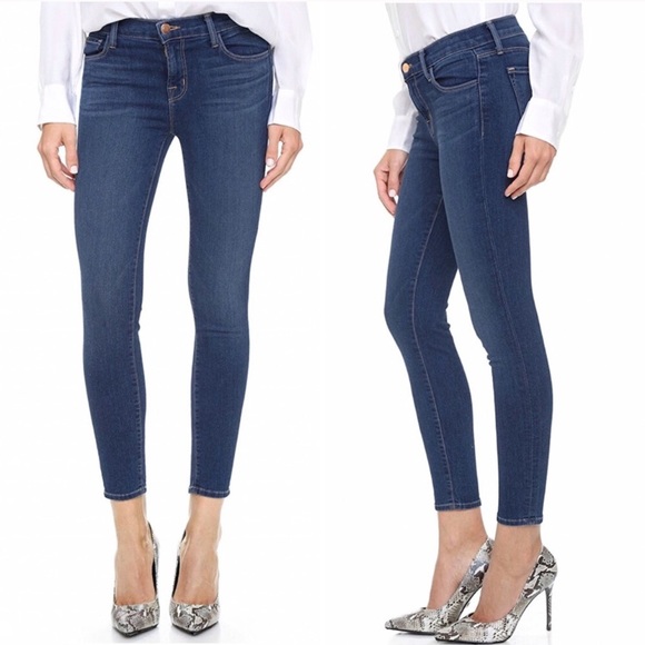 J Brand Denim - J Brand Dark Vintage Capri Jeans